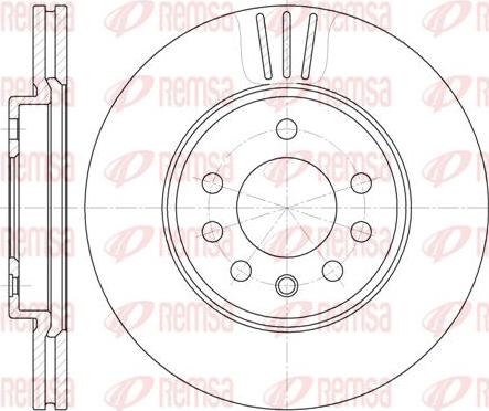 R Brake 78RBD29047 - Kočioni disk www.molydon.hr