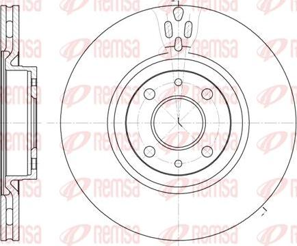 Kawe 6316 11 - Kočioni disk www.molydon.hr