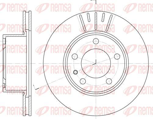 Kawe 6317 10 - Kočioni disk www.molydon.hr