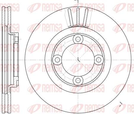 Kawe 6385 10 - Kočioni disk www.molydon.hr