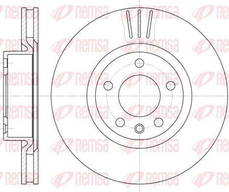 Kawe 6339 10 - Kočioni disk www.molydon.hr