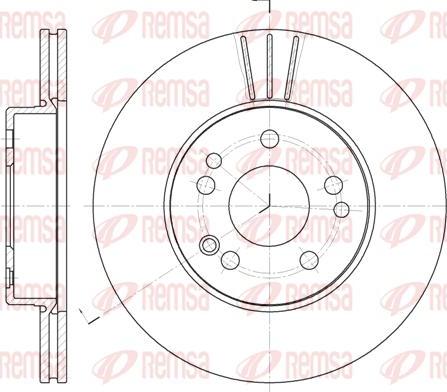 Kawe 6338 10 - Kočioni disk www.molydon.hr