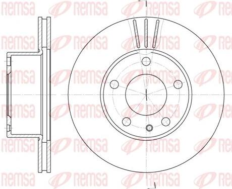 Kawe 6298 10 - Kočioni disk www.molydon.hr