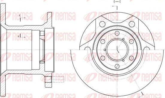 Kawe 6243 00 - Kočioni disk www.molydon.hr