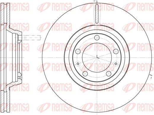 Kawe 6247 10 - Kočioni disk www.molydon.hr