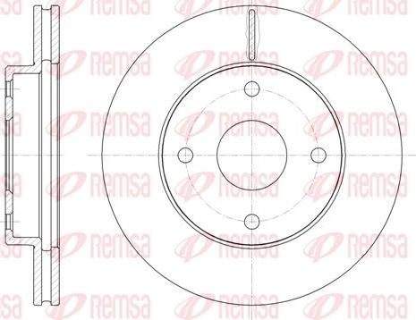 Kawe 62065 10 - Kočioni disk www.molydon.hr