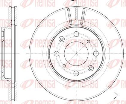 Kawe 62086 10 - Kočioni disk www.molydon.hr