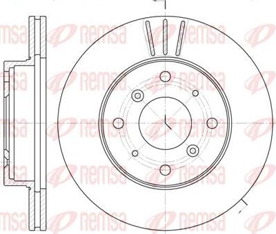 Kawe 6225 10 - Kočioni disk www.molydon.hr