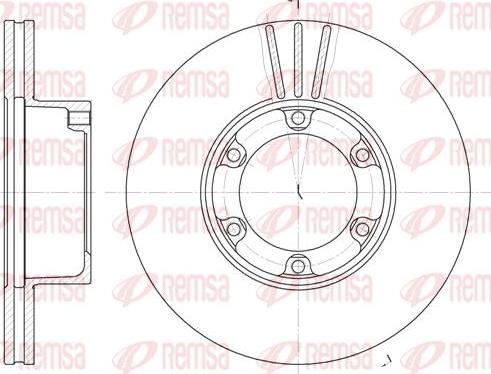 Kawe 6277 10 - Kočioni disk www.molydon.hr