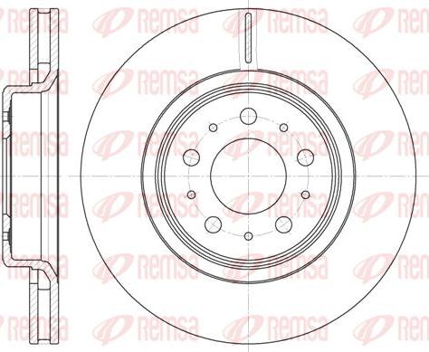 Kawe 6795 10 - Kočioni disk www.molydon.hr