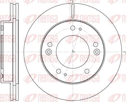 Kawe 6790 10 - Kočioni disk www.molydon.hr