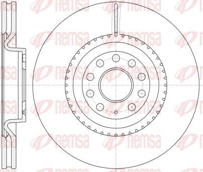 Kawe 6791 10 - Kočioni disk www.molydon.hr