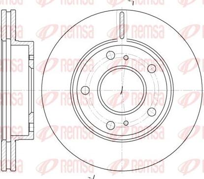 Kawe 6797 10 - Kočioni disk www.molydon.hr