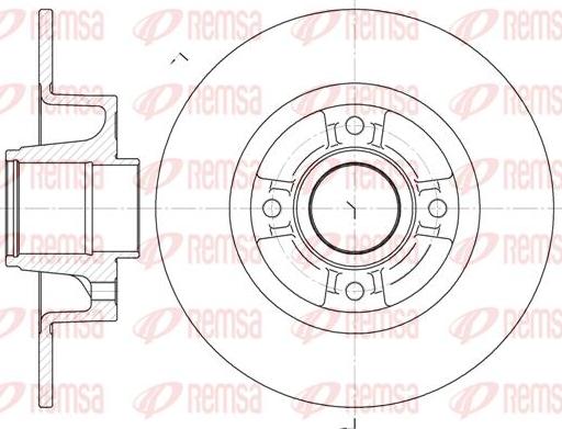 Kawe 6750 00 - Kočioni disk www.molydon.hr