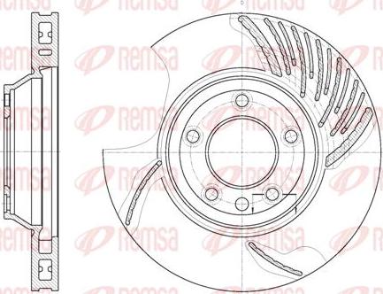 Kawe 6769 10 - Kočioni disk www.molydon.hr