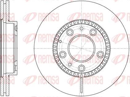 Kawe 6767 10 - Kočioni disk www.molydon.hr