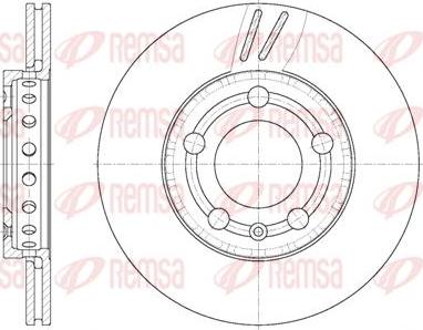 Kawe 6709 10 - Kočioni disk www.molydon.hr