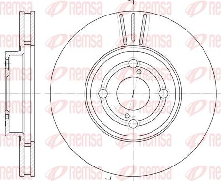 Kawe 6703 10 - Kočioni disk www.molydon.hr