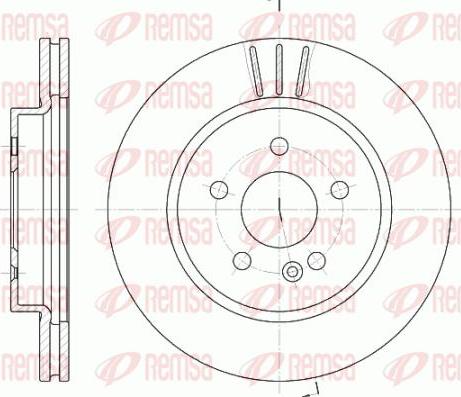 Kawe 6782 10 - Kočioni disk www.molydon.hr