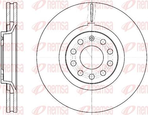 Kawe 6730 10 - Kočioni disk www.molydon.hr