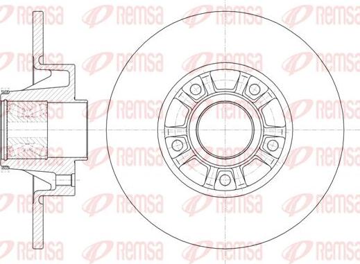 Kawe 6733 20 - Kočioni disk www.molydon.hr