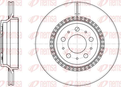 Kawe 6777 10 - Kočioni disk www.molydon.hr