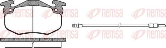 Kawe 0144 42 - Komplet Pločica, disk-kočnica www.molydon.hr