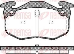 Kawe 0144 06 - Komplet Pločica, disk-kočnica www.molydon.hr