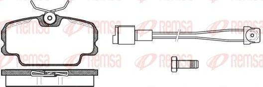 Kawe 0145 11 - Komplet Pločica, disk-kočnica www.molydon.hr