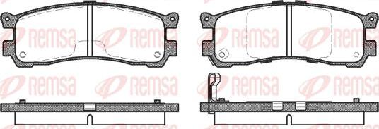 Kawe 0399 21 - Komplet Pločica, disk-kočnica www.molydon.hr