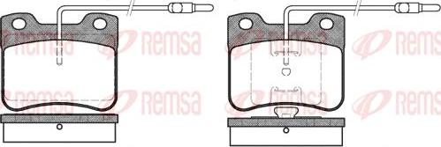 Kawe 0247 04 - Komplet Pločica, disk-kočnica www.molydon.hr