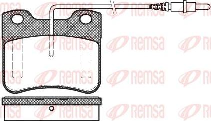 Kawe 0247 24 - Komplet Pločica, disk-kočnica www.molydon.hr