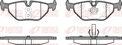 Kawe 0265 40 - Komplet Pločica, disk-kočnica www.molydon.hr