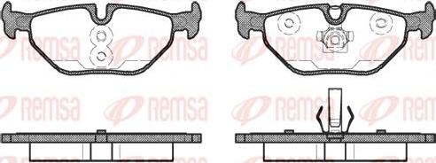 Kawe 0265 41 - Komplet Pločica, disk-kočnica www.molydon.hr