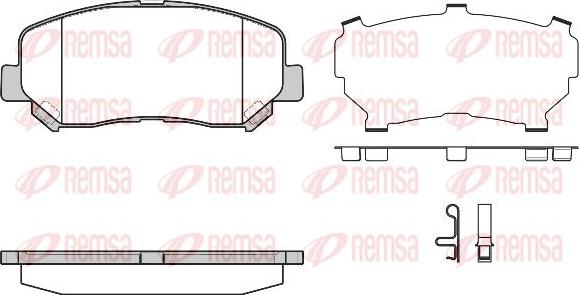 Kawe 1513 24 - Komplet Pločica, disk-kočnica www.molydon.hr