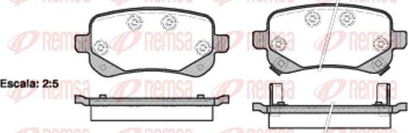 Kawe 1095 02 - Komplet Pločica, disk-kočnica www.molydon.hr