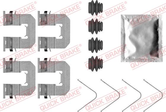 Kawe 109-0068 - Komplet pribora, Pločica disk kočnice www.molydon.hr