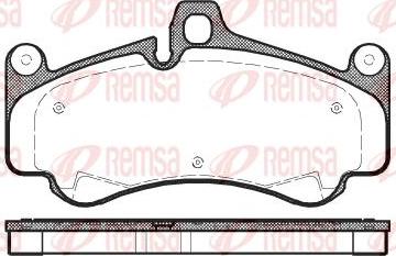 Porsche 996 351 948 02 - Komplet Pločica, disk-kočnica www.molydon.hr