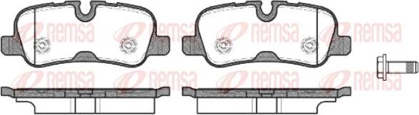 Kawe 1159 10 - Komplet Pločica, disk-kočnica www.molydon.hr