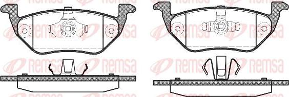 Kawe 1125 00 - Komplet Pločica, disk-kočnica www.molydon.hr