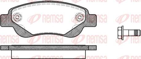 Kawe 1177 00 - Komplet Pločica, disk-kočnica www.molydon.hr