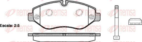 Kawe 1245 10 - Komplet Pločica, disk-kočnica www.molydon.hr