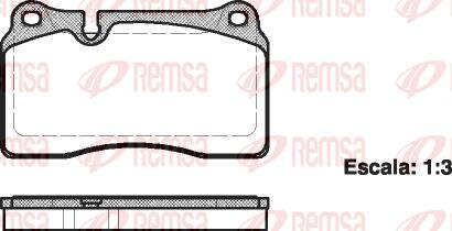 Kawe 1200 00 - Komplet Pločica, disk-kočnica www.molydon.hr