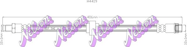 Kawe H4419 - Kočiono crijevo, lajtung www.molydon.hr