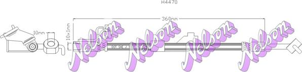 Kawe H4470 - Kočiono crijevo, lajtung www.molydon.hr