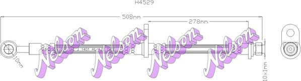 Kawe H4529 - Kočiono crijevo, lajtung www.molydon.hr