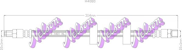 Kawe H4080 - Kočiono crijevo, lajtung www.molydon.hr