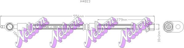 Kawe H4813 - Kočiono crijevo, lajtung www.molydon.hr