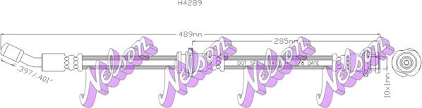 Kawe H4289 - Kočiono crijevo, lajtung www.molydon.hr