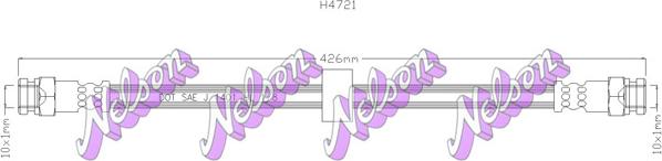 Kawe H4721 - Kočiono crijevo, lajtung www.molydon.hr